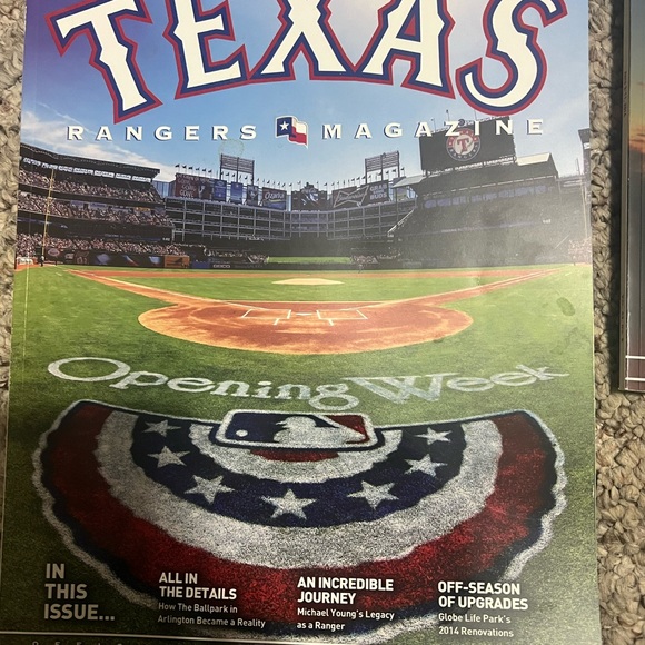 Texas Rangers 2014/2015/2018/2019 Programs - Picture 3 of 6